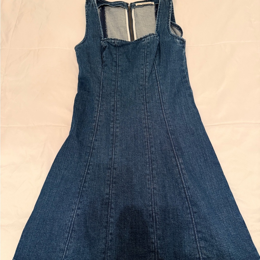 Abercrombie & Fitch Dark Blue Denim dress